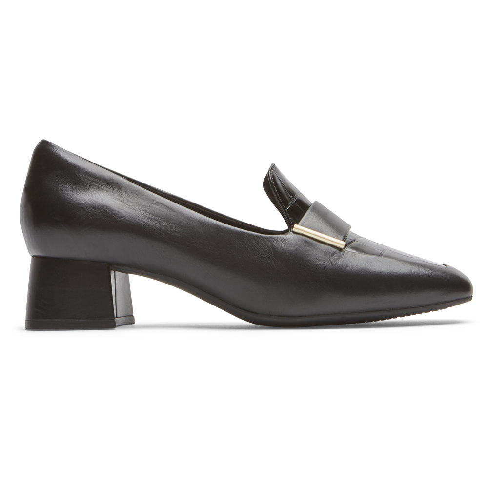 Rockport Singapore Womens Loafers - Total Motion Esma Black - FL9104372